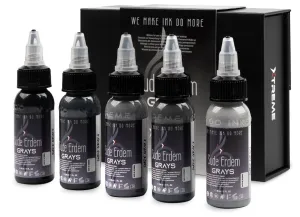 XTREME INK - SUEDE ERDEM GRAYS SET 5x30 ML